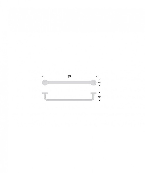 Полотенцедержатель COLOMBO DESIGN NORDIC B5209 широкий