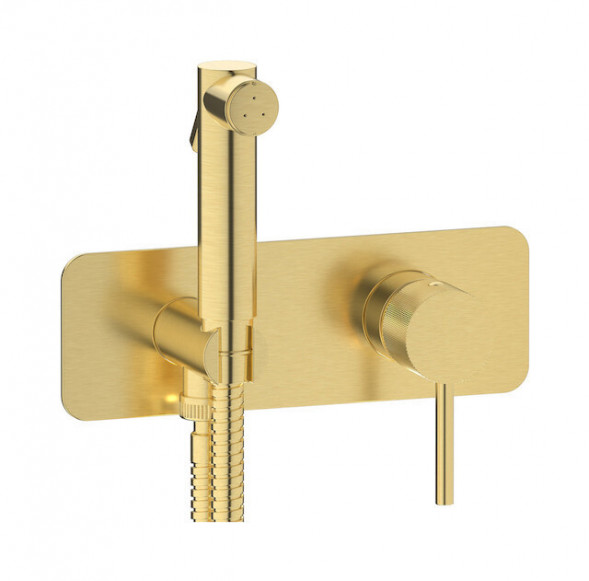 Внешняя часть встраиваемого гигиенического душа IBRUBINETTI INDUSTRIA ID706