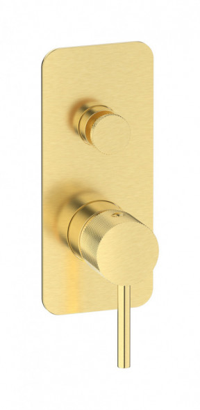 Внешняя часть встраиваемого смесителя для душа на 2 потребителя IBRUBINETTI INDUSTRIA ID310