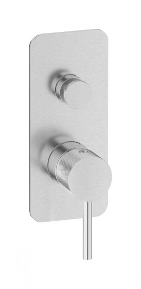 Внешняя часть встраиваемого смесителя для душа на 2 потребителя IBRUBINETTI INDUSTRIA ID310