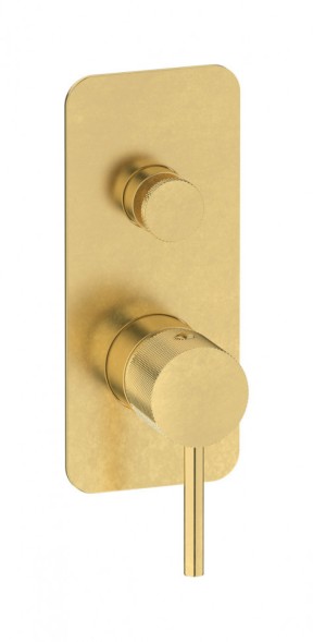 Внешняя часть встраиваемого смесителя для душа на 2 потребителя IBRUBINETTI INDUSTRIA ID310