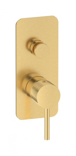 Внешняя часть встраиваемого смесителя для душа на 2 потребителя IBRUBINETTI INDUSTRIA ID310