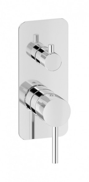 Внешняя часть встраиваемого смесителя для душа на 3 потребителя  IBRUBINETTI INDUSTRIA ID312