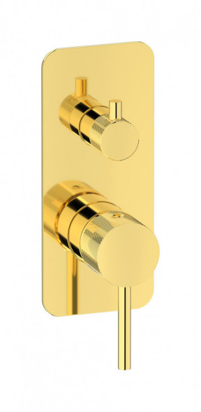 Внешняя часть встраиваемого смесителя для душа на 3 потребителя  IBRUBINETTI INDUSTRIA ID312