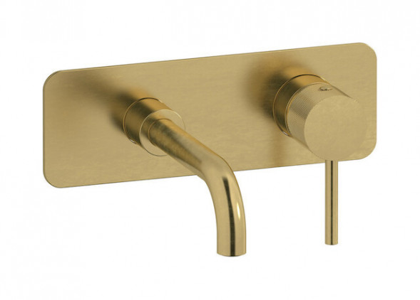 Внешняя часть настенного встраиваемого смесителя для раковины IBRUBINETTI INDUSTRIA ID208