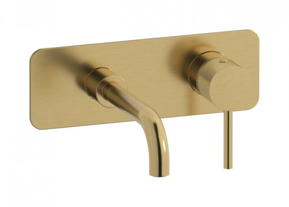 Внешняя часть настенного встраиваемого смесителя для раковины IBRUBINETTI INDUSTRIA ID208