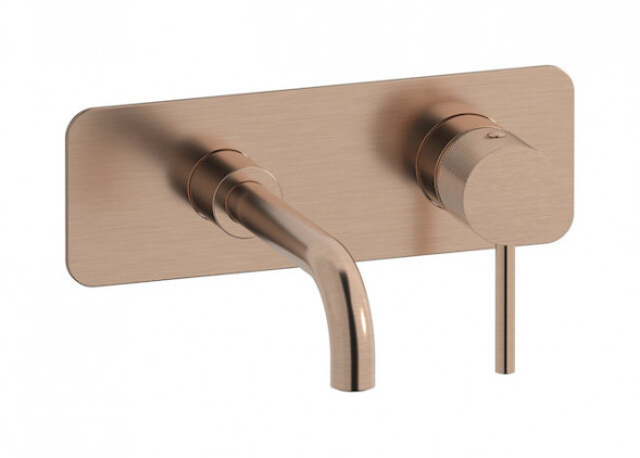 Внешняя часть настенного встраиваемого смесителя для раковины IBRUBINETTI INDUSTRIA ID208