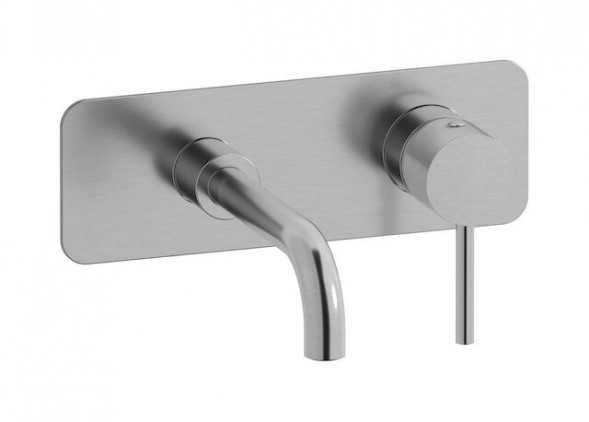 Внешняя часть настенного встраиваемого смесителя для раковины IBRUBINETTI INDUSTRIA ID208