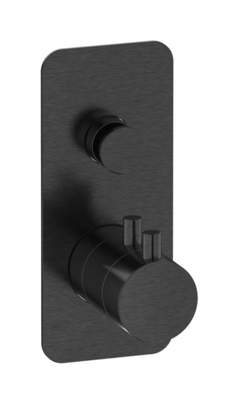 Внешняя часть термостата для душа с двухходовым дивертером IBRUBINETTI INDUSTRIA ID 610