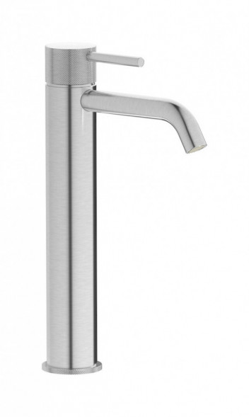 Высокий смеситель для раковины на 1 отверстие с донным клапаном  IBRUBINETTI INDUSTRIA ID202