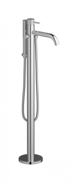 Напольный смеситель для ванны с ручным душем IBRUBINETTI INDUSTRIA ID399