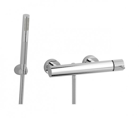 Настенный смеситель для душа в комплекте с душевым гарнитуром IBRUBINETTI INDUSTRIA ID350